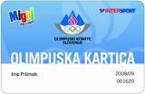 Olympic card - for children