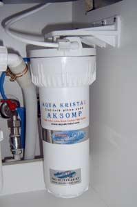 Vodni filter AQUA KRISTAL(R), AK30P-MP, podpultni čistilnik za pitno vodo