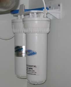 Vodni filter AQUA KRISTAL AK300MP, podpultni čistilnik za pitno vodo