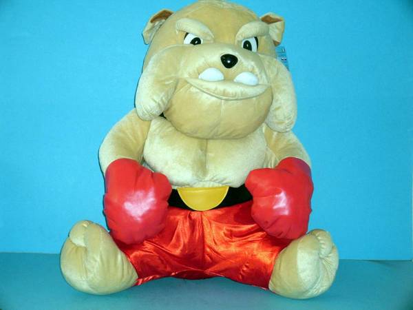 Plišasti buldog, 60 cm