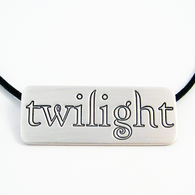 Srebrn obesek Twilight