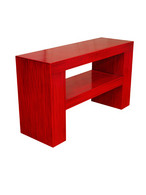 Unique TV tabel - laminated with rattan 