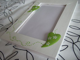 Rainbow frame, Heart