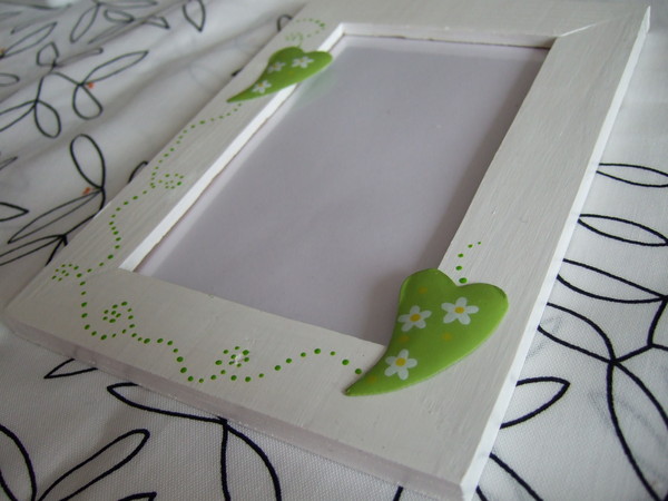 Rainbow frame, Heart