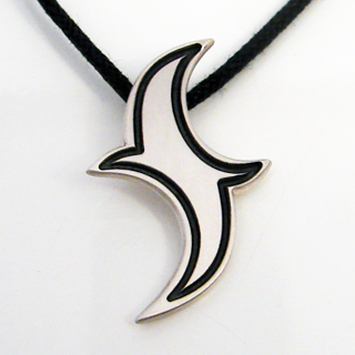 Silver pendant - id75