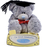 Teddy bear with graduation cap, Me to You
