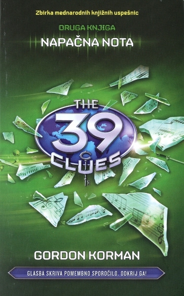ONE FALSE NOTE, The 39 Clues, Gordan Korman
