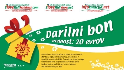 Darilni bon - 20 EUR