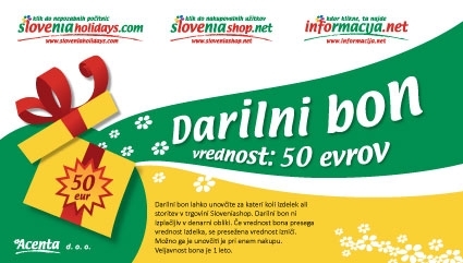 Darilni bon - 50 EUR