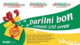 Darilni bon - 100 EUR