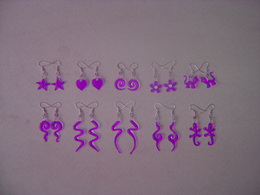 Earrings UH-10   price/1 pair