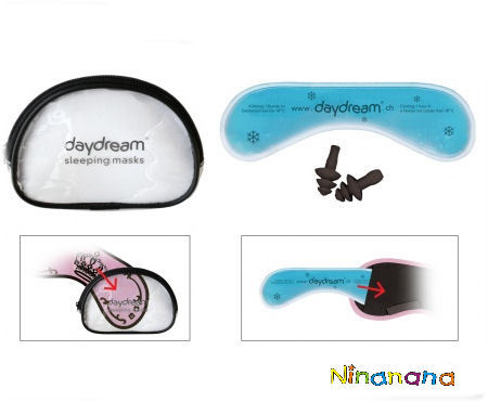 Travel set for sleep mask